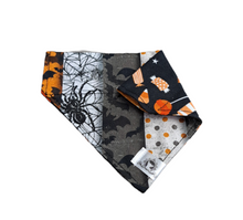Charger l&#39;image dans la galerie, Foulard 2 en 1 pour chat et petit chien - Halloween H005
