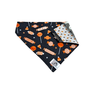 Foulard 2 en 1 pour chien moyen - Halloween H006