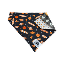 Charger l&#39;image dans la galerie, Foulard 2 en 1 pour grand chien - Halloween H006
