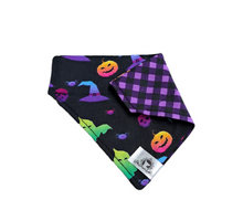 Charger l&#39;image dans la galerie, Foulard 2 en 1 pour chat et petit chien - Halloween H007
