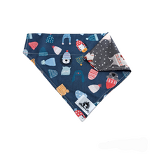 Charger l&#39;image dans la galerie, Foulard 2 en 1 pour grand chien pour Noël - N013
