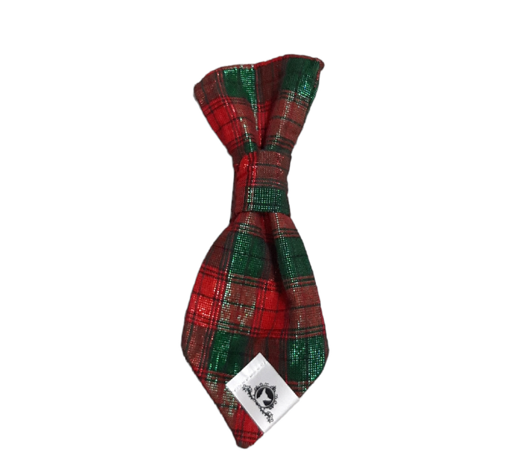 Cravate chic - 6 po - Classique de Noël brillant