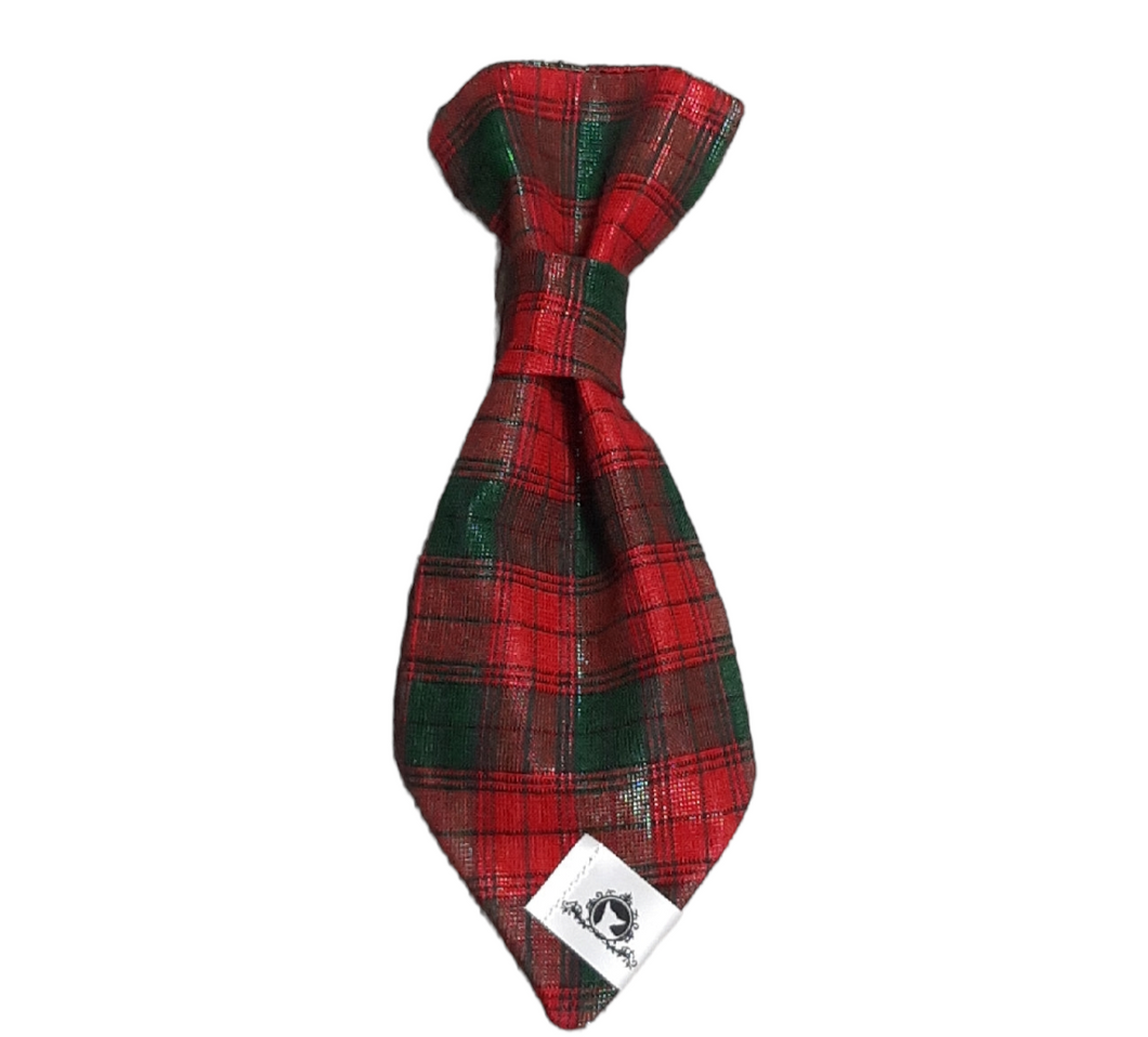 Cravate chic - 8 po - Classique de Noël brillant