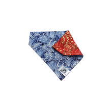 Charger l&#39;image dans la galerie, Foulard 2 en 1 pour chat et petit chien pour Noël - N028
