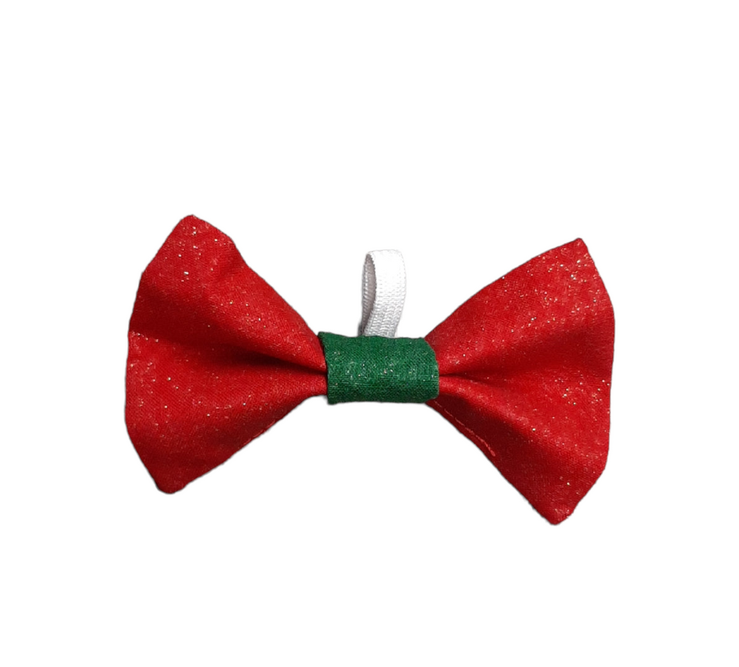 Nœud papillon pour chat ou petit chien - Noël no 24