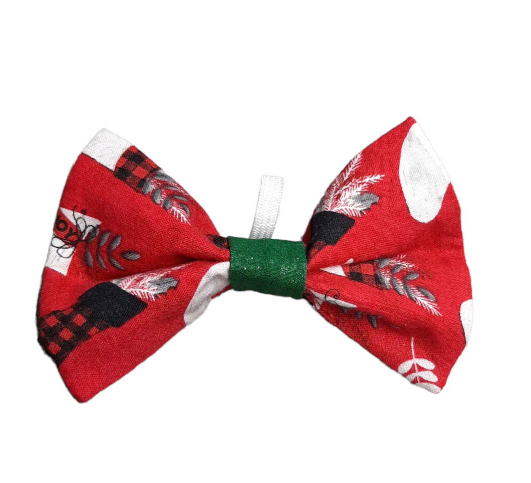 Nœud papillon pour chien moyen - Noël no 28