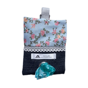 Porte-sac à déchets pour chien – Poop sac – Fleur du printemps