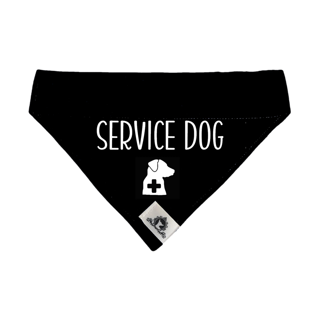 Bandana for large dog - SERVICE DOG