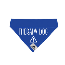 Charger l&#39;image dans la galerie, Medium Dog bandana - THERAPY DOG
